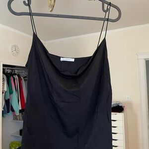 Black Spaghetti Strap Shirt